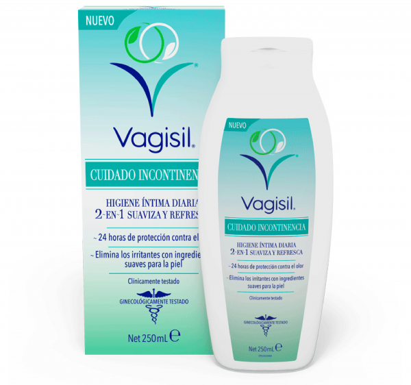 VAGISIL CUIDADO INCONTINENCIA HIGIENE INTIMA 2 EN 1